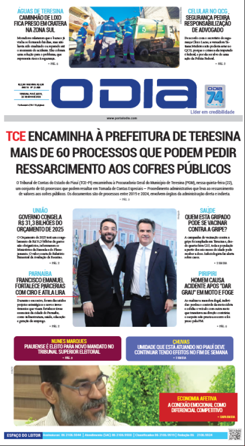 Confira os principais destaques do Jornal O Dia desta sexta-feira (23)