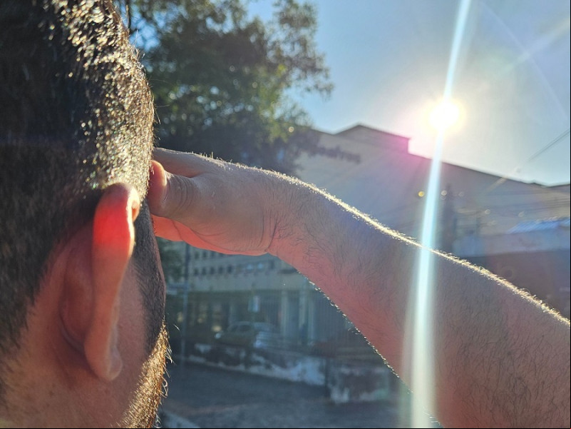 Com a ausência de chuvas e a constante radiação solar, as cidades apresentam uma elevação nas temperaturas - (Jaílson Soares / O DIA)