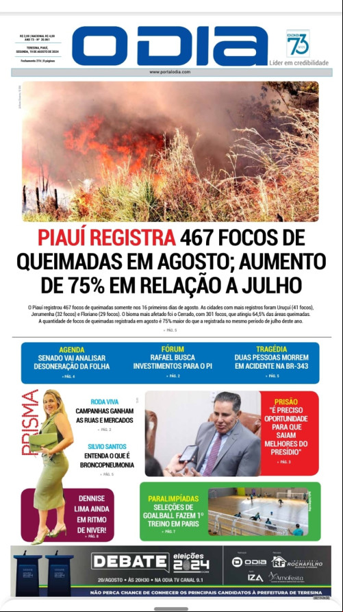 #Capa - Confira a nossa Coluna PRISMA no Jornal & Portal O DIA e as nossas Redes Sociais. Chics!!! - (Arquivo Pessoal)