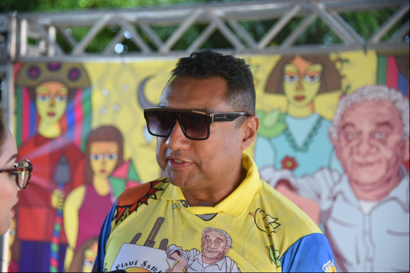 Robert Gleydson, organizador do Bloco Piauí Samba - (Assis Fernandes/ODIA)