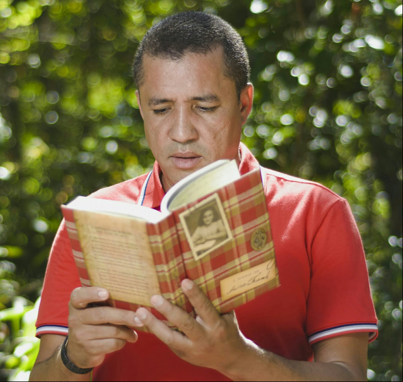 Professor Randal Vieira, coordenador do Projeto Anne Frank Presente no Piauí - (Arquivo Pessoal)