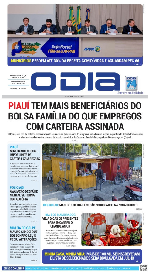 Confira os principais destaques do Jornal O Dia desta terça-feira (10)