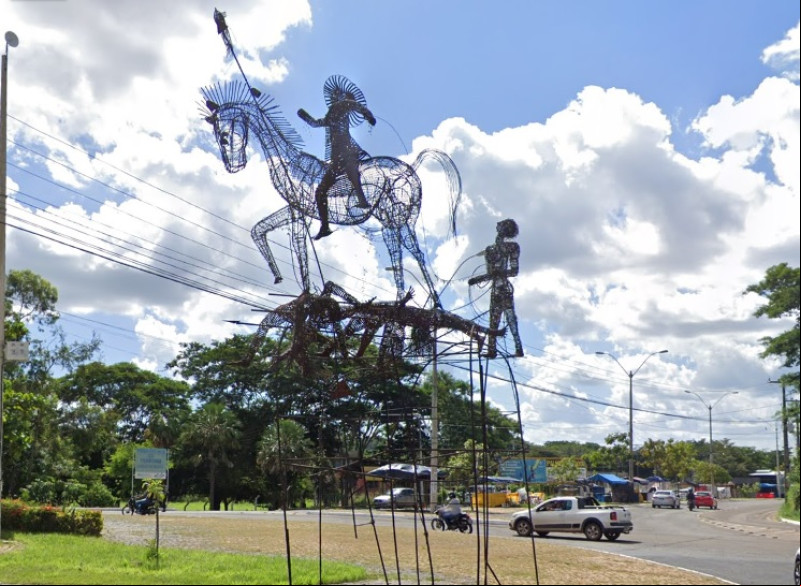 Monumento El Matador, em Teresina - (Google Maps)