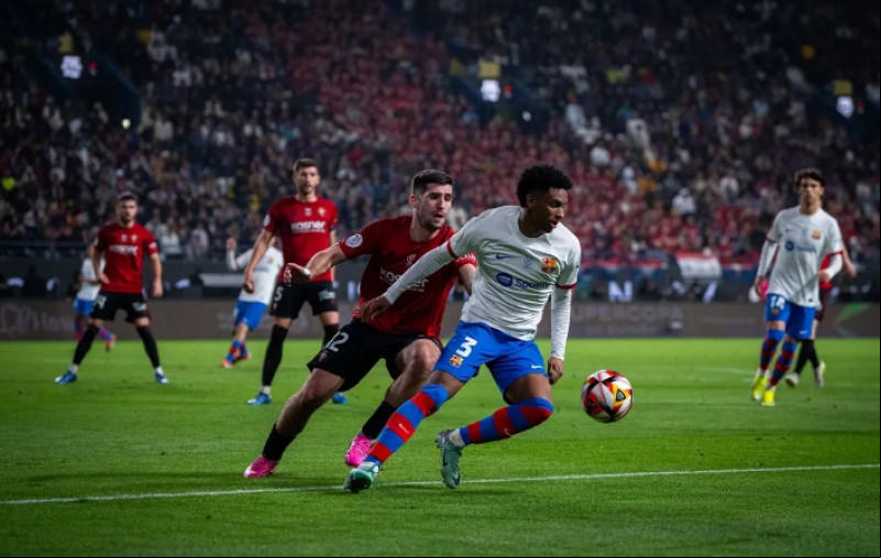 Barcelona vence Osasuna e enfrenta rival Real Madrid na final da Supercopa