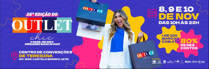 #Amanhã - Contagem Regressiva - Outlet Chic. Imperdível!!! - (Arquivo Pessoal)