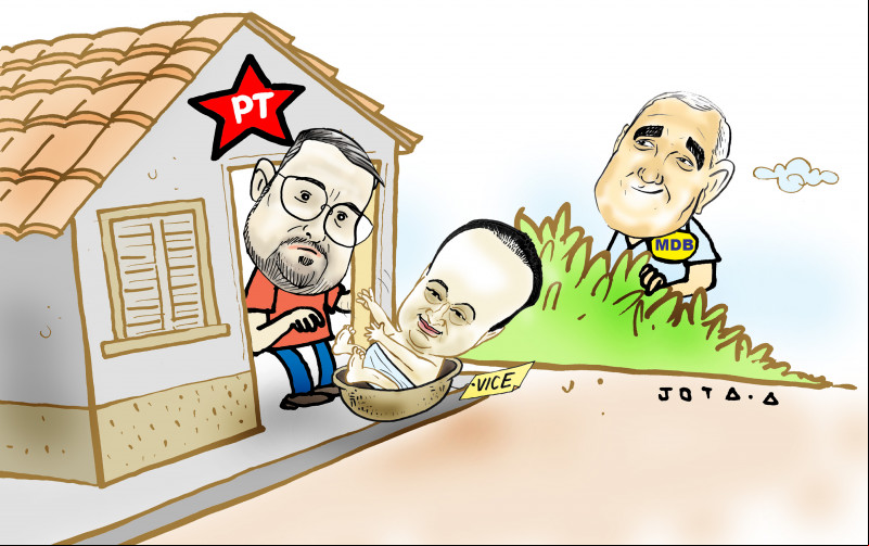 Charge do Jota A publicada em 10/01/2024 no Jornal O Dia