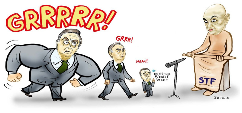 Charge do Jota A publicada em 12/06/2025 no Jornal O Dia