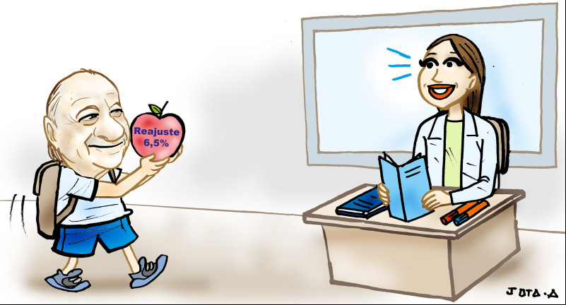 Charge do Jota A publicada em 13/02/2025 no Jornal O Dia