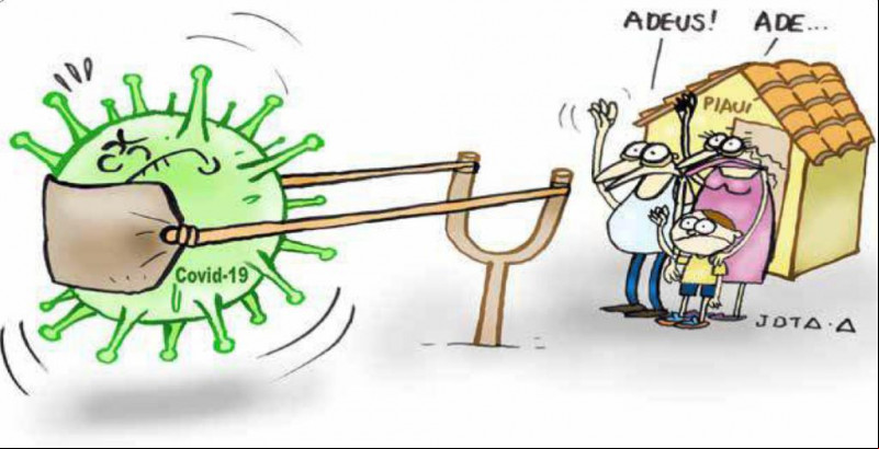 Charge do Jota A publicada em 20/01/2024 no Jornal O Dia