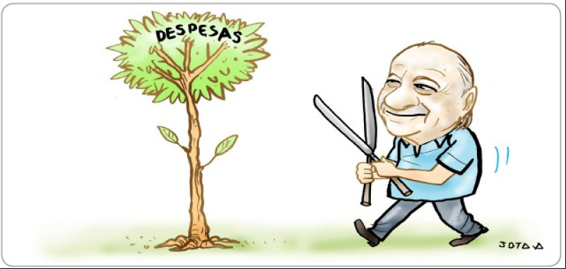 Charge do Jota A publicada em 25/04/2025 no Jornal O Dia