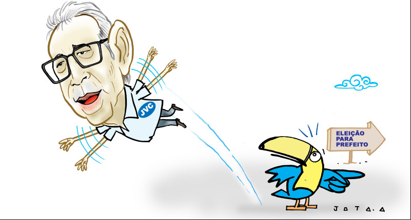 Charge do Jota A publicada em 26/06/2024 no Jornal O Dia