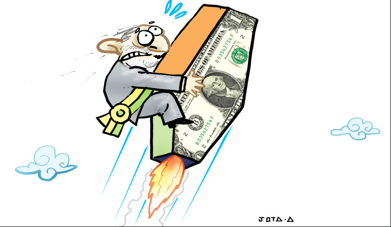 Charge do Jota A publicada em 03/07/2024 no Jornal O Dia