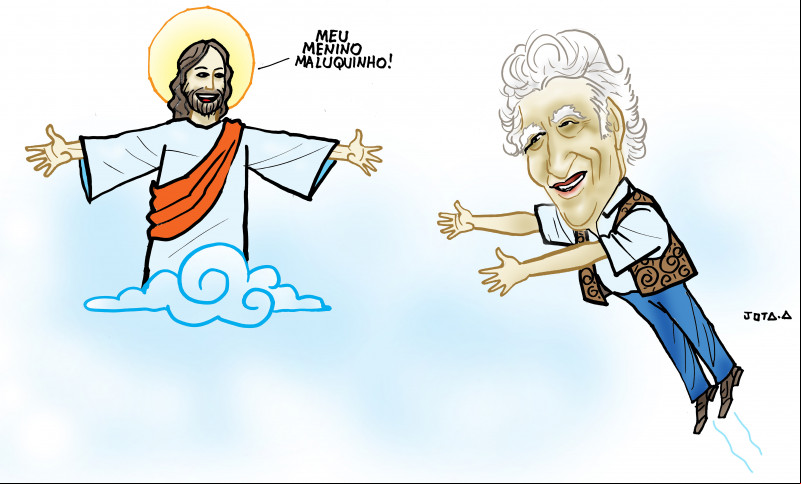 Charge do Jota A publicada em 08/04/2024 no Jornal O Dia